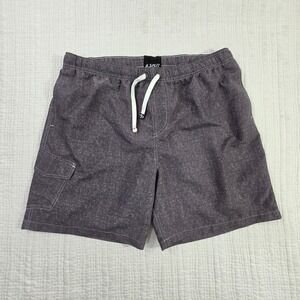 Banana Split Mens XL Board Shorts Grey Heather Cargo Swim Trunks Mesh Lining